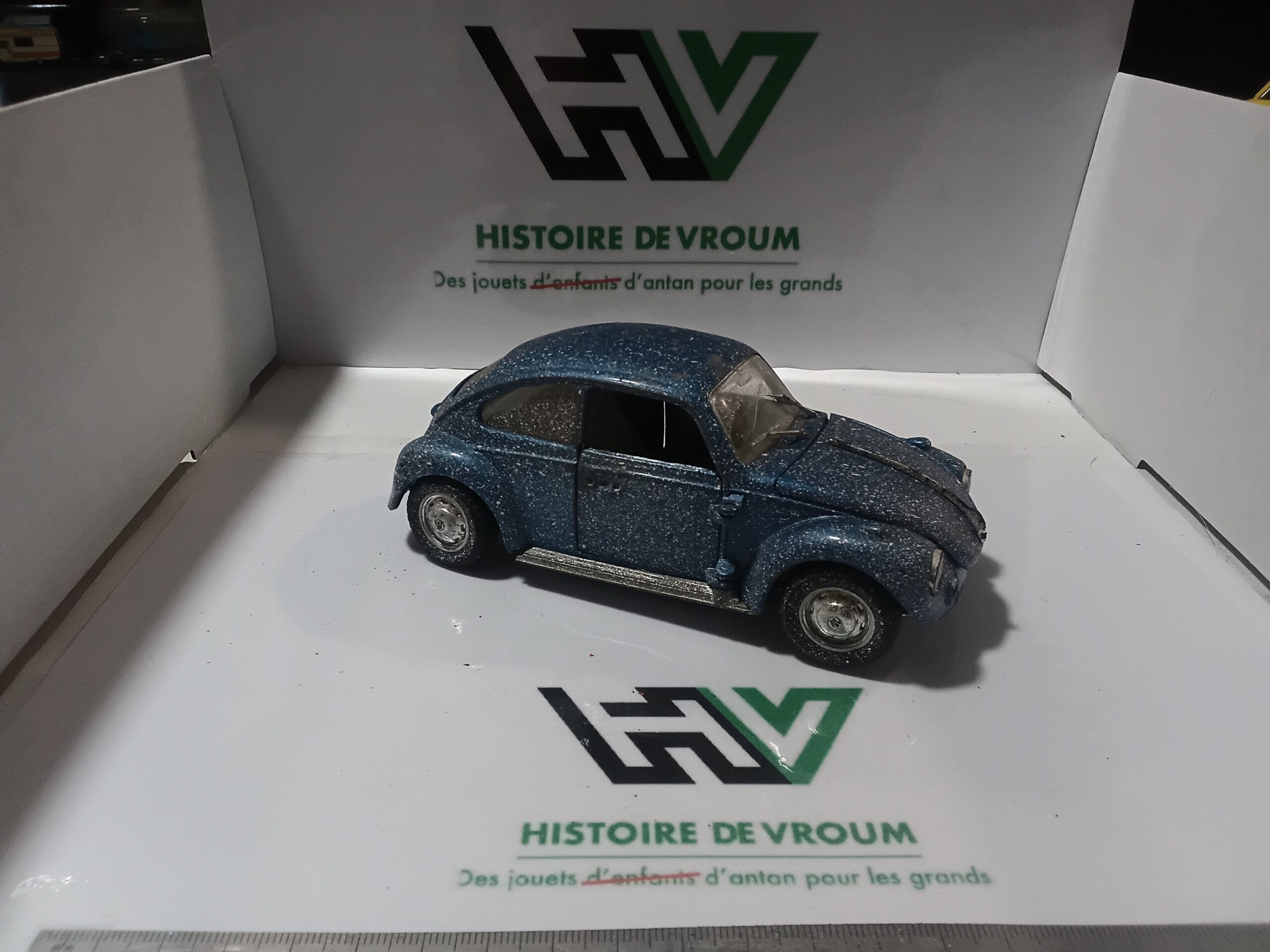 Volkwagen Polistil S15 1/25 Bleu Enneigé - A Restaurer – Image 4