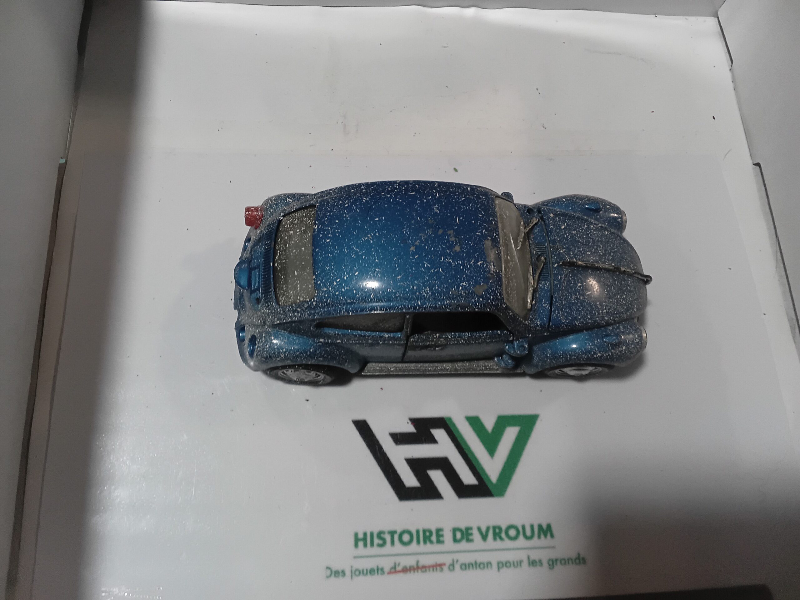 Volkwagen Polistil S15 1/25 Bleu Enneigé - A Restaurer – Image 5