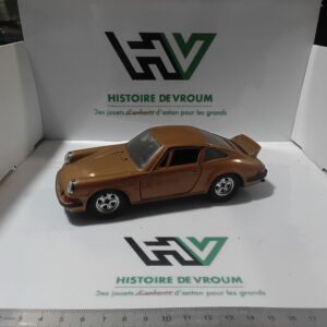 Porsche Carrera RS Polistil S22 1/25 Doré - A Restaurer