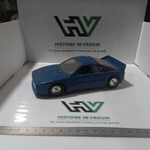 Lancia Rally 037 Burago - 1/24 Made In Italy - Bleu - A Restaurer