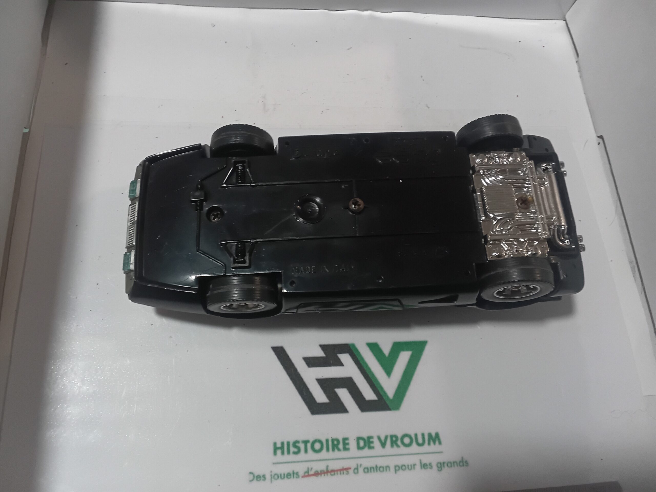 Ferrari BB512 Burago - 1/24 Made In Italy - Noire - A Restaurer – Image 4