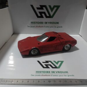 Lancia Stratos Burago - 1/24 Made In Italy - Rouge - Epave A Restaurer