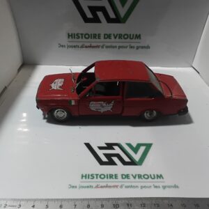 Fiat 131 Polistil 1/24 - Rouge - A Restaurer