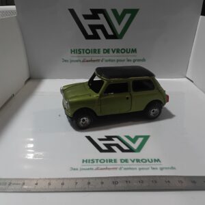 Mini Cooper 1300 Polistil 1/24 - Verte - A Restaurer