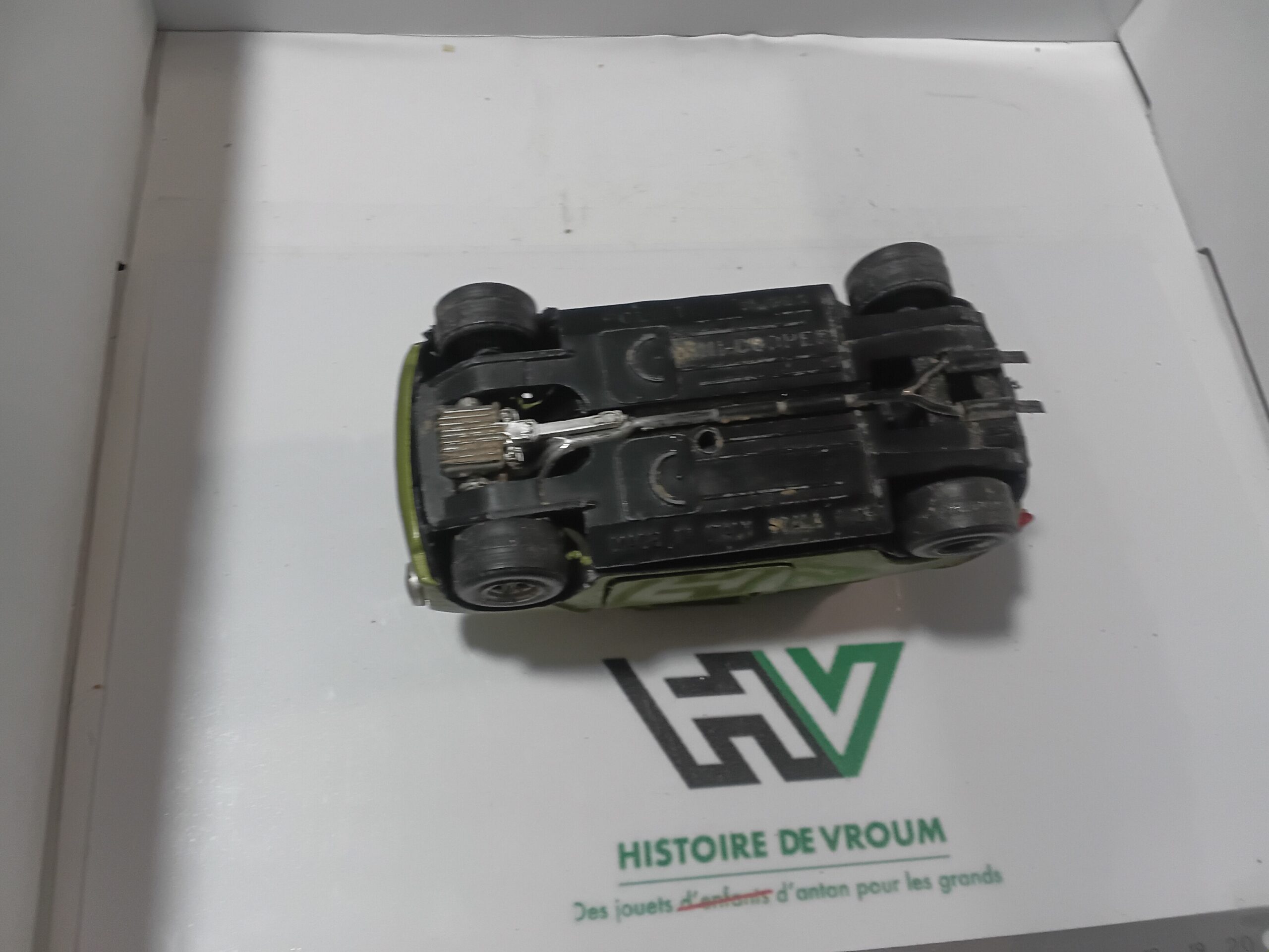 Mini Cooper 1300 Polistil 1/24 - Verte - A Restaurer – Image 4