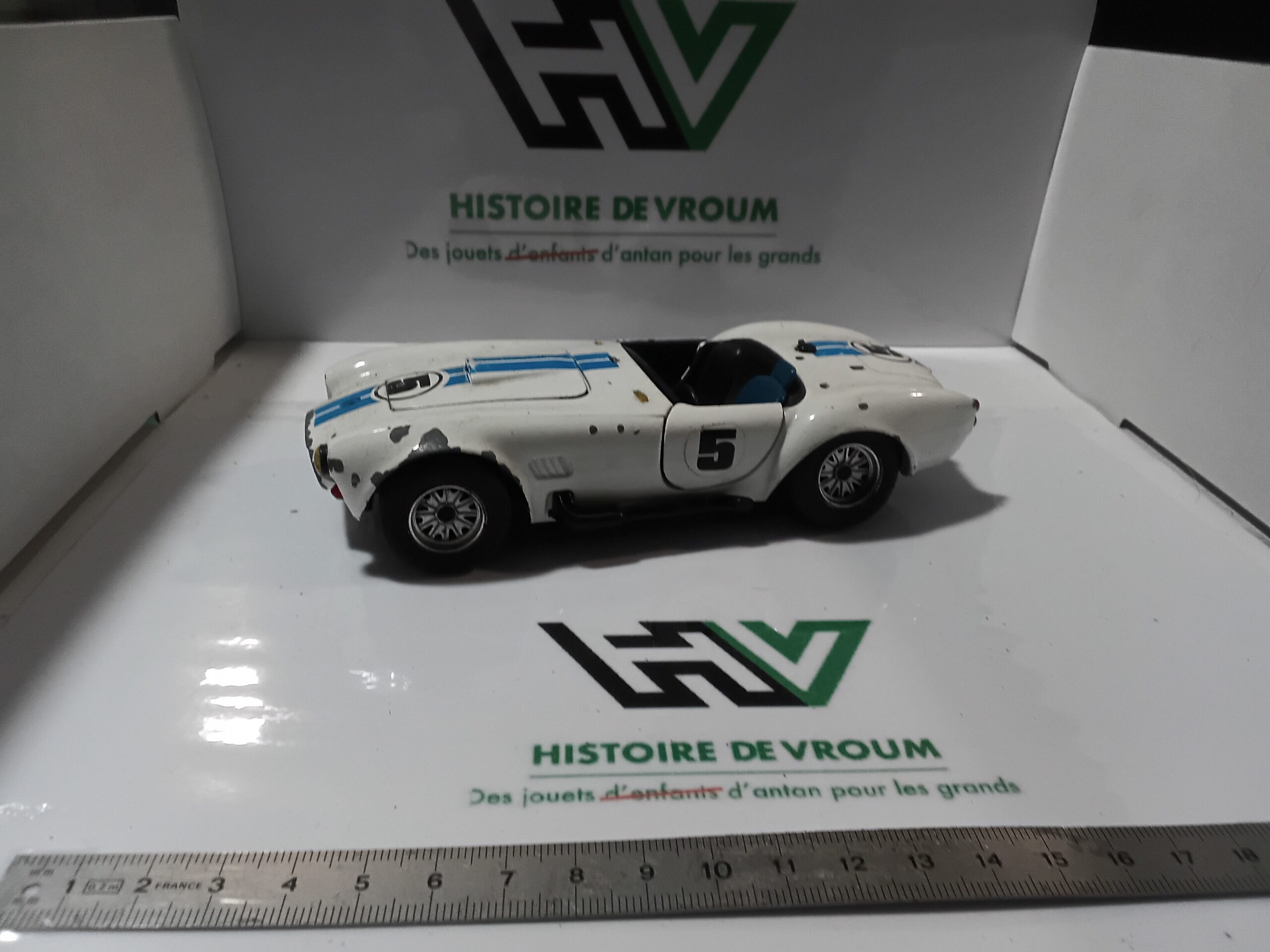Shelby AC Cobra 427 Collection n°5 1/24 Blanche - A Restaurer