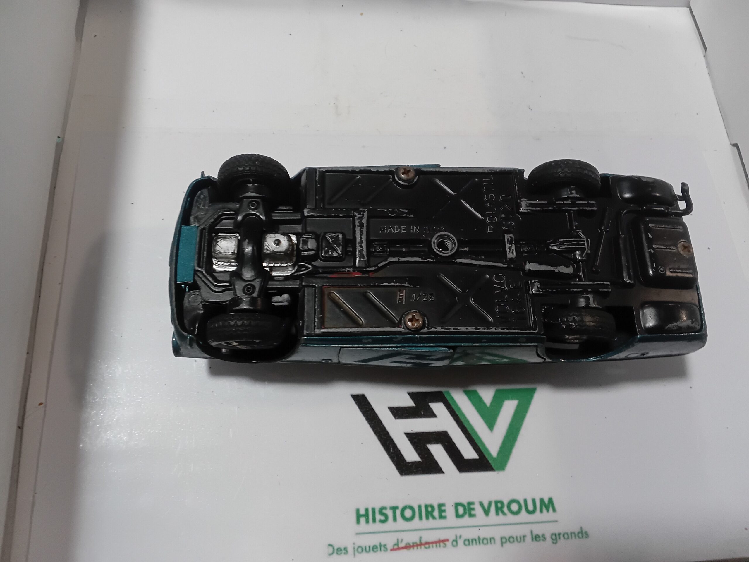 Volvo 164-E Polistil S20 1/25 Bleu - Epave A Restaurer – Image 6