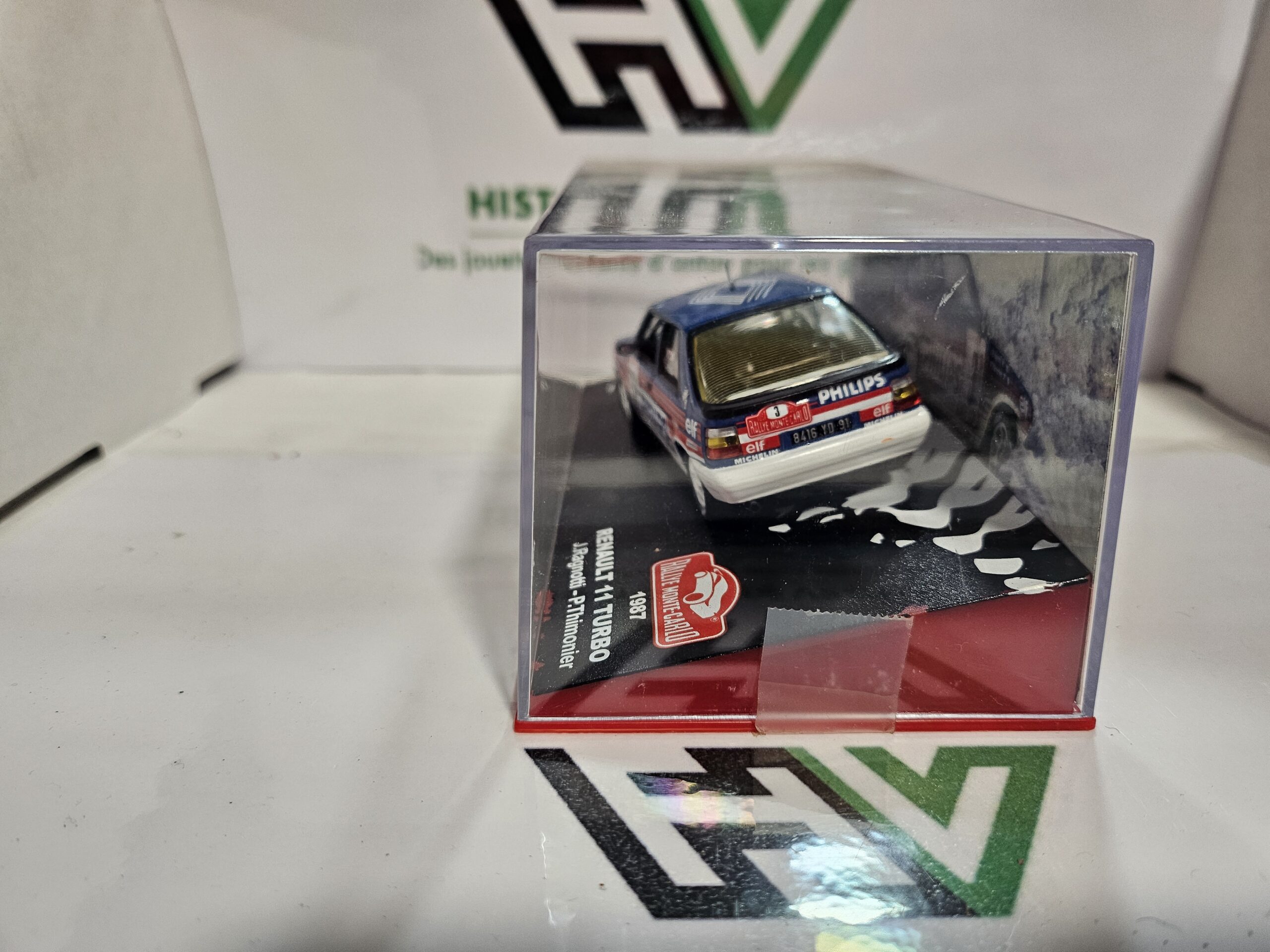 Renault 11 Turbo 1/43 - Rallye Monte-Carlo 1987 - J. Ragnotti - Neuf – Image 6