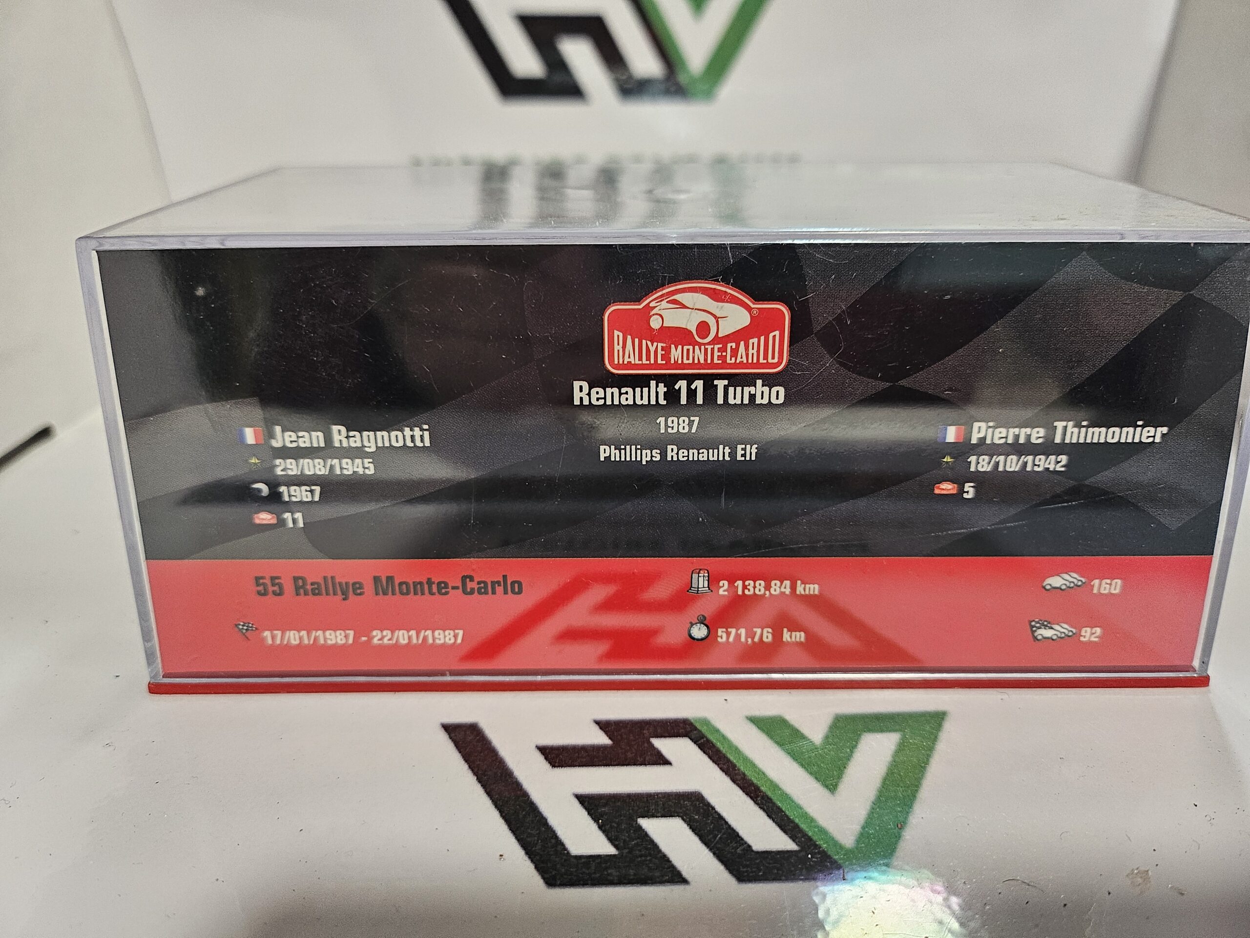 Renault 11 Turbo 1/43 - Rallye Monte-Carlo 1987 - J. Ragnotti - Neuf – Image 7