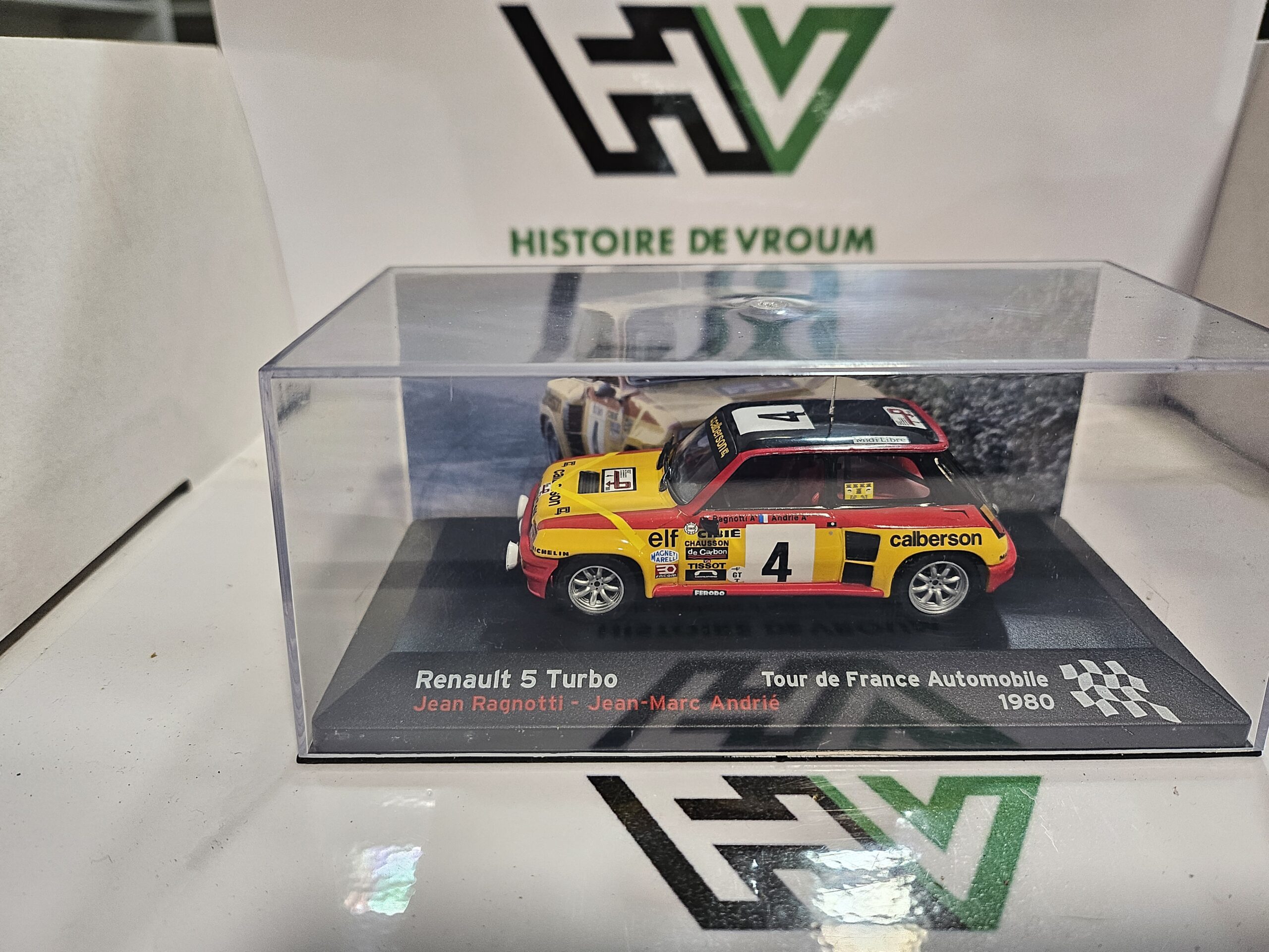Renault Maxi 5 Turbo 1/43 - Rallye du Var 1986 - F. Chatriot - Neuf