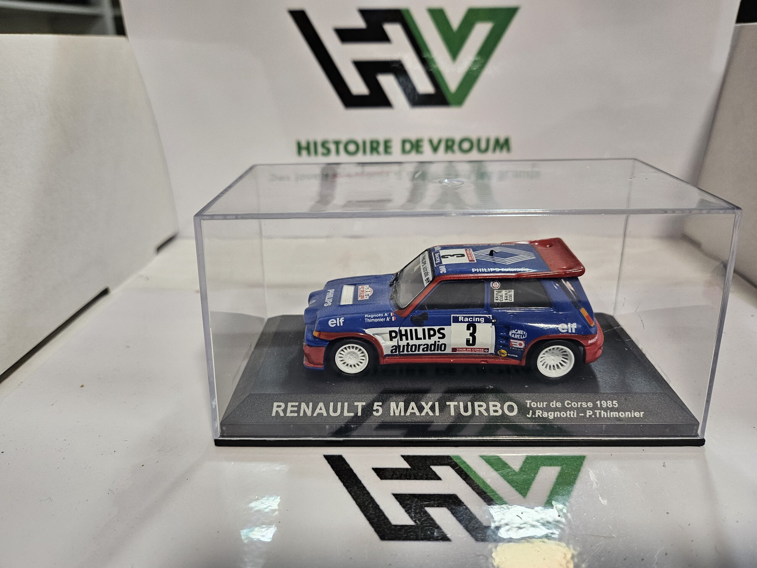 Renault Maxi 5 Turbo 1/43 - Tour de Corse 1985 - J. Ragnotti - Neuf