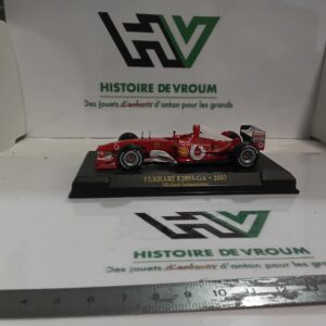 Miniature Ferrari F2003-GA (2003) - Michael Schumacher n°1 - 1/43