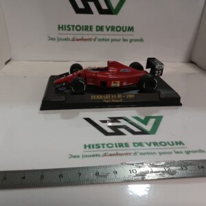 Miniature Ferrari F1-89 (1989) - Nigel Mansell n°27 - 1/43