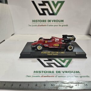 Miniature Ferrari 126 C2B (1983) - Patrick Tambay n°27 - 1/43