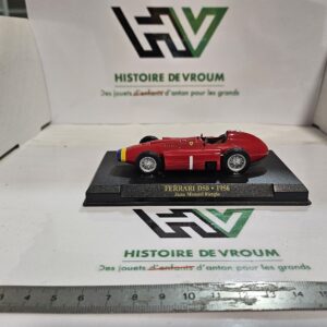 Miniature F1 Ferrari D50 (1956) - Juan Manuel Fangio - 1/43