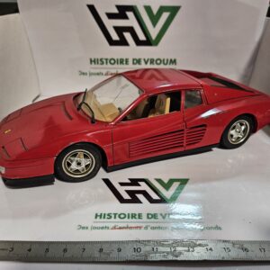 Ferrari Testarossa 1984 - Bburago 1/18 - À Restaurer ou pour Pièces