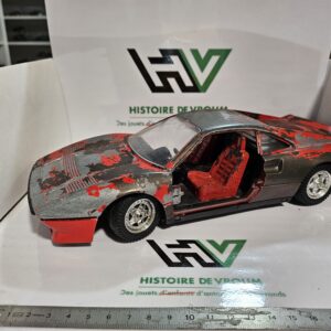 Vintage Ferrari GTO Polistil 1/16 - Made in Italy - À restaurer