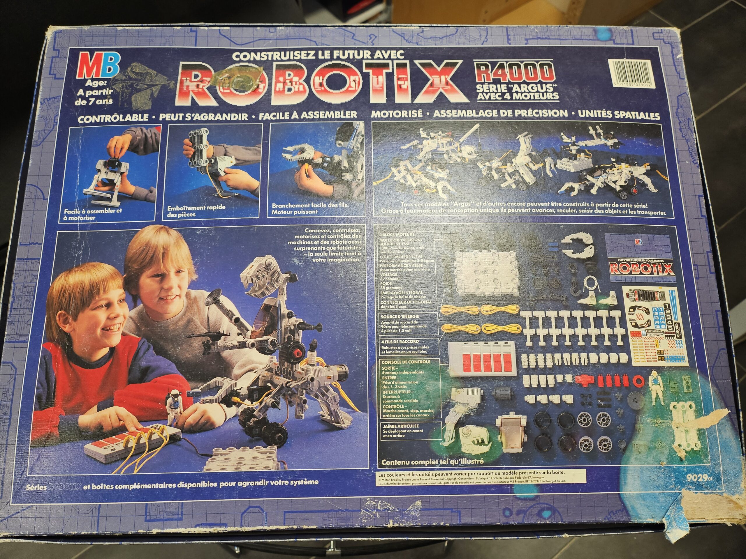 Rare Robotix R4000 Série ARGUS - MB (Milton Bradley) Vintage 1984 – Image 10