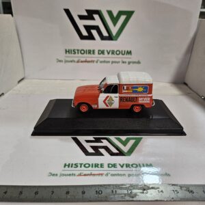 Renault 4 Fourgonnette R4 F4 - Servicio Vacaciones - 1/43 - Ixo/Altaya
