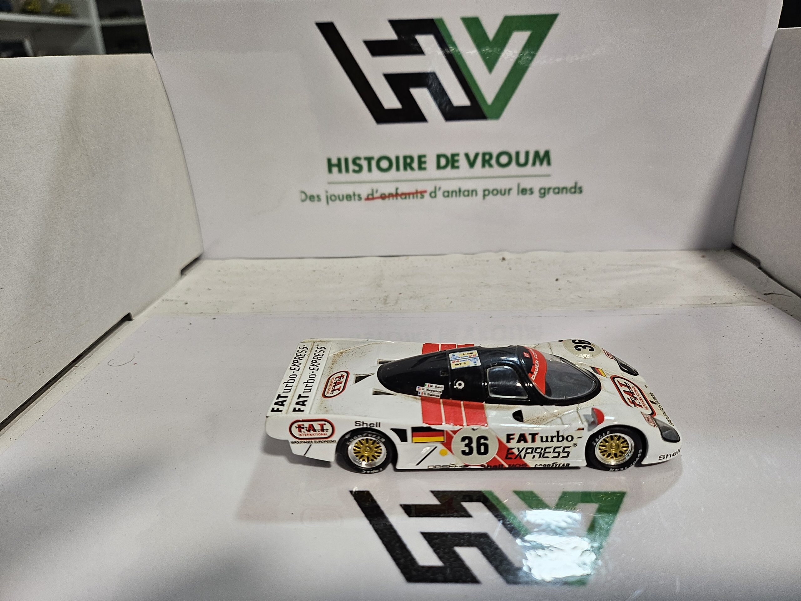 Porsche 962 GT LM - Vainqueur Le Mans 1994 - 1/43 (À restaurer) – Image 6