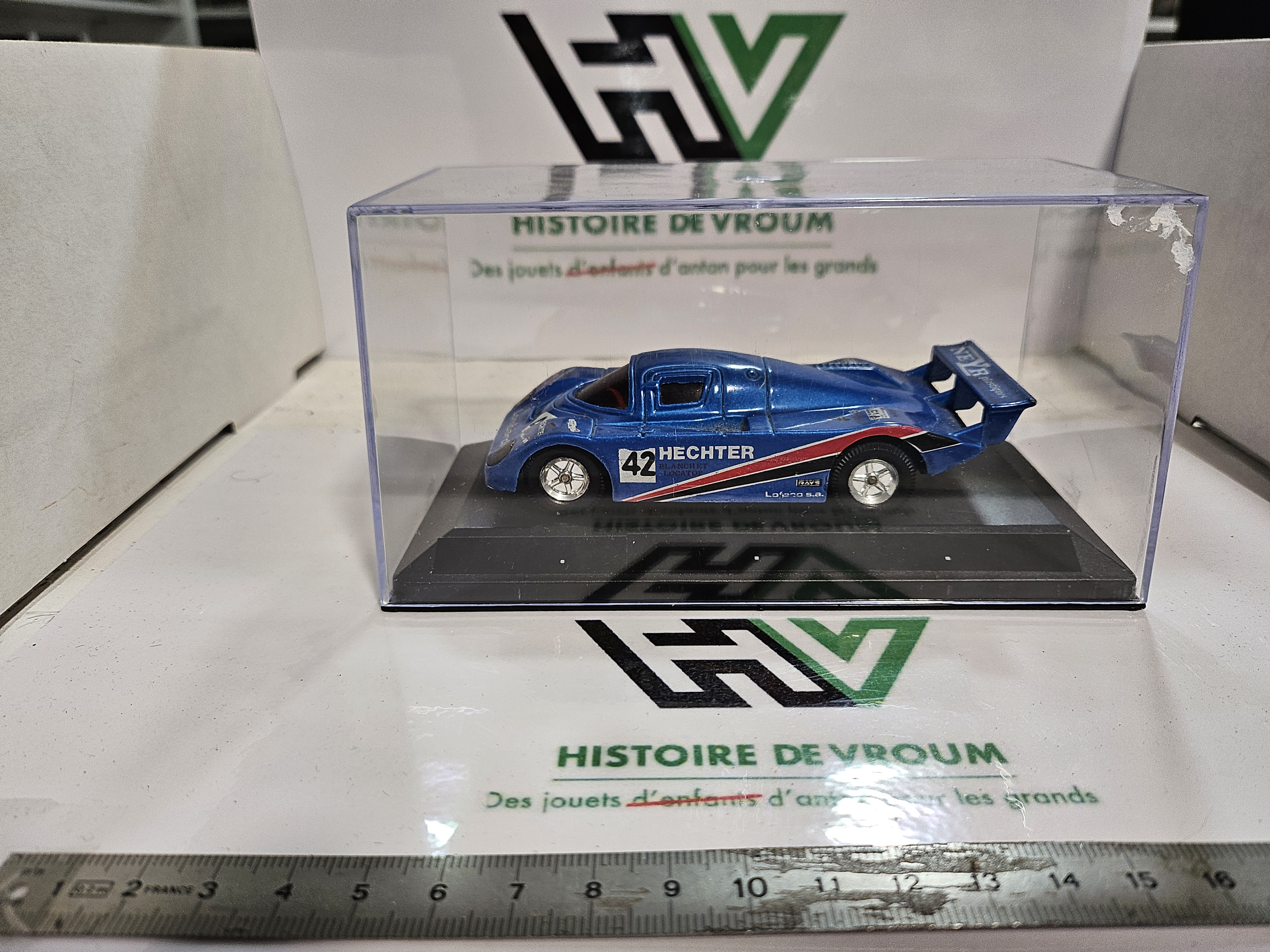 Sauber C8 Le Mans - Écurie Roland Bassaler n°42 - 1/43 - Colmar France