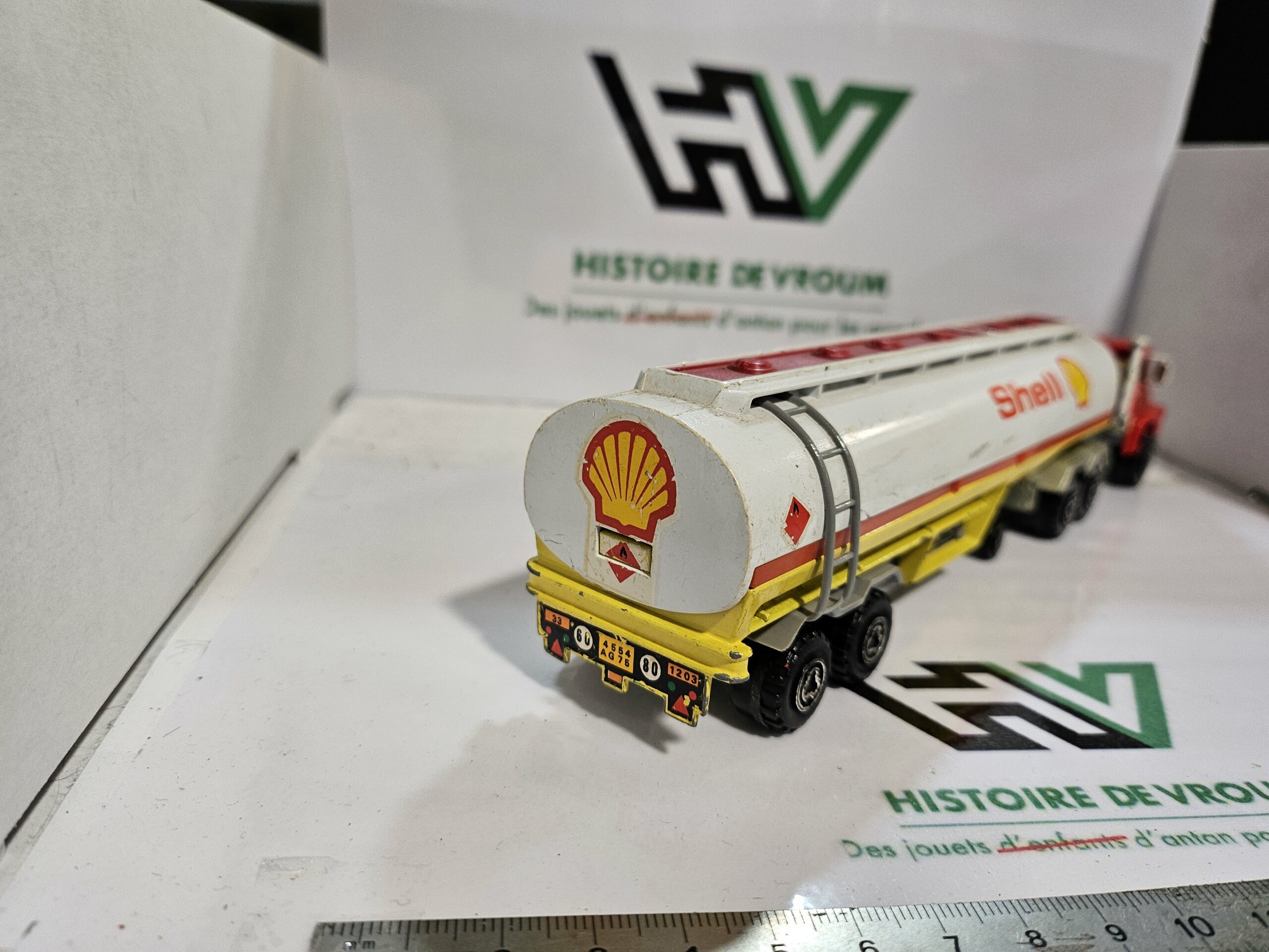 Camion Citerne SHELL Vintage - Tracteur Kenworth Majorette 1/60 – Image 6