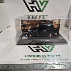 Miniature Simca-Fiat 6CV (1935) - 1/43 - Collection Les Belles Années Simca