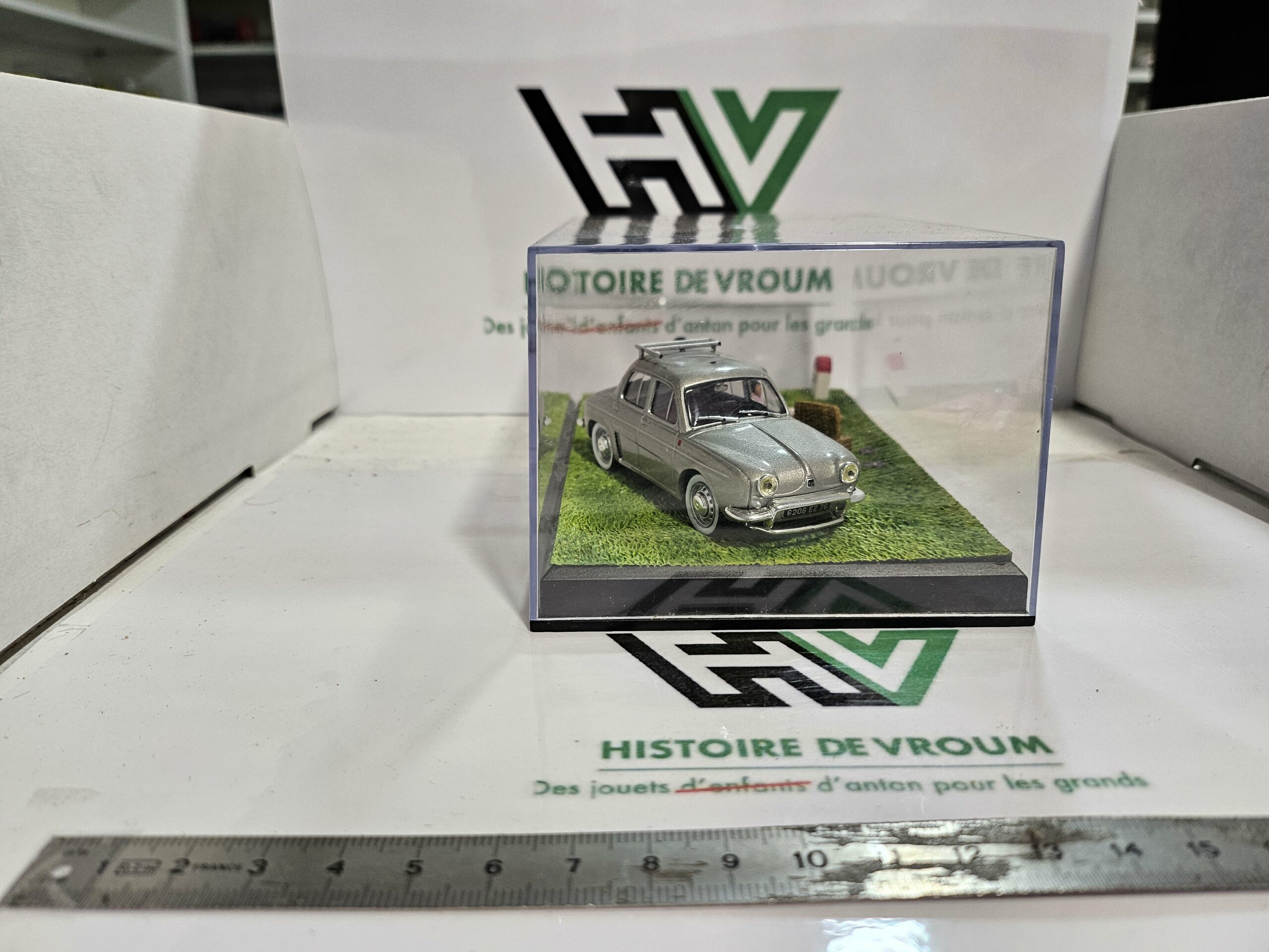 Diorama 1/43 - Renault Ondine - "La Route Bleue - N7" - Pique-nique - Altaya – Image 7