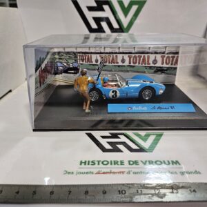 Diorama 1/43 - Vaillante Le Mans '61 - Michel Vaillant - Altaya - "Vrooom"