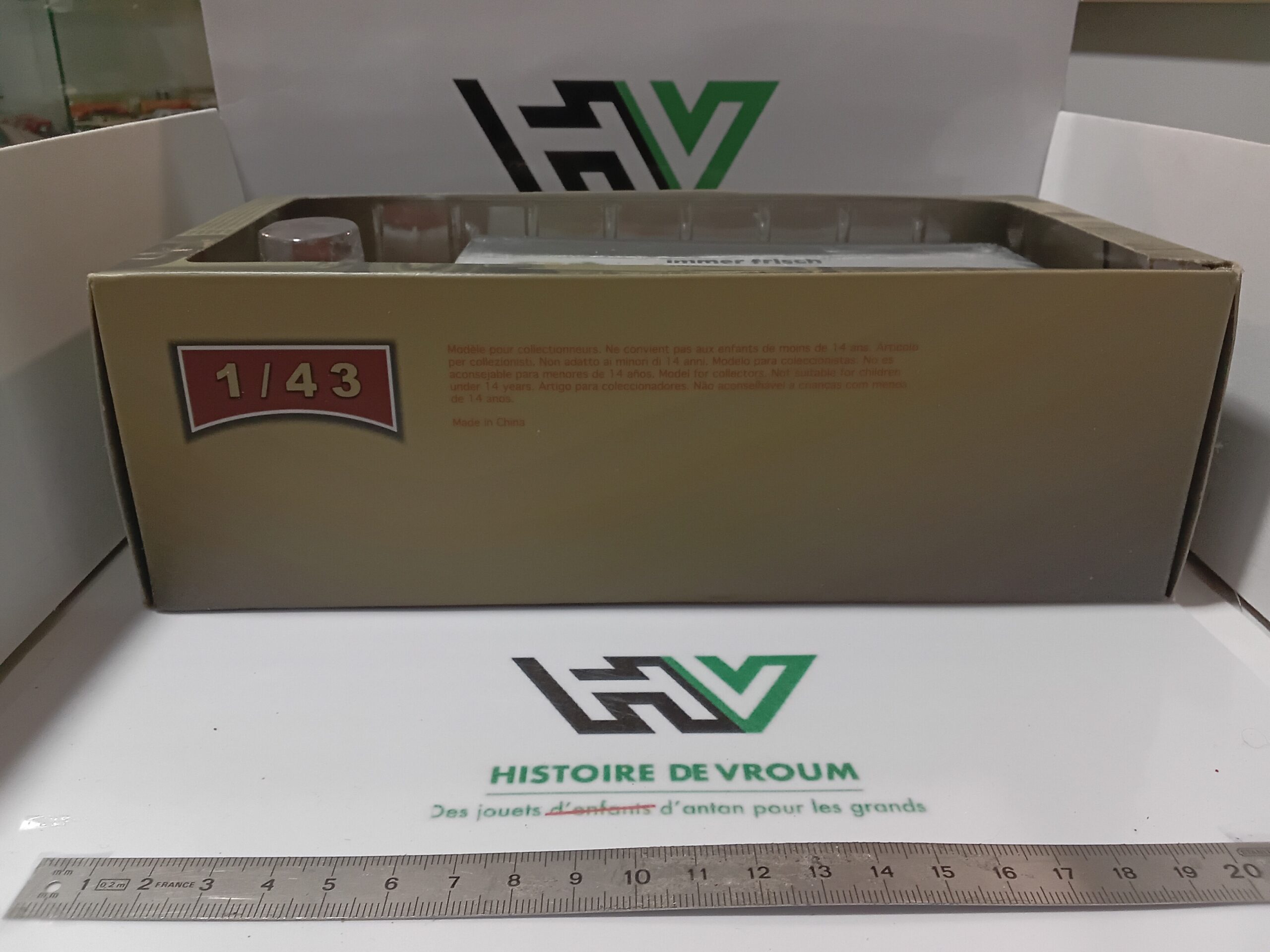 Camion d'Autrefois Camion Saurer "Immer frisch " 1/43 Altaya – Image 3