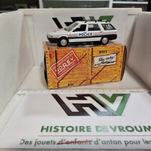 Renault 21 Nevada POLICE 1/43 Norev - À RÉSTAURER - En boîte d'origine