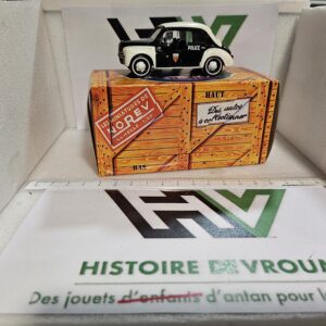 Renault 4CV PIE Police Norev 1/43 - À RESTAURER - Avec Boîte d'origine