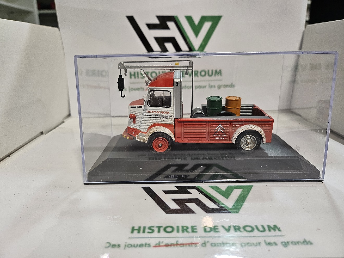 Miniature Citroën Type HY Pick-up Concessionnaire 1960 - Eligor 1/43