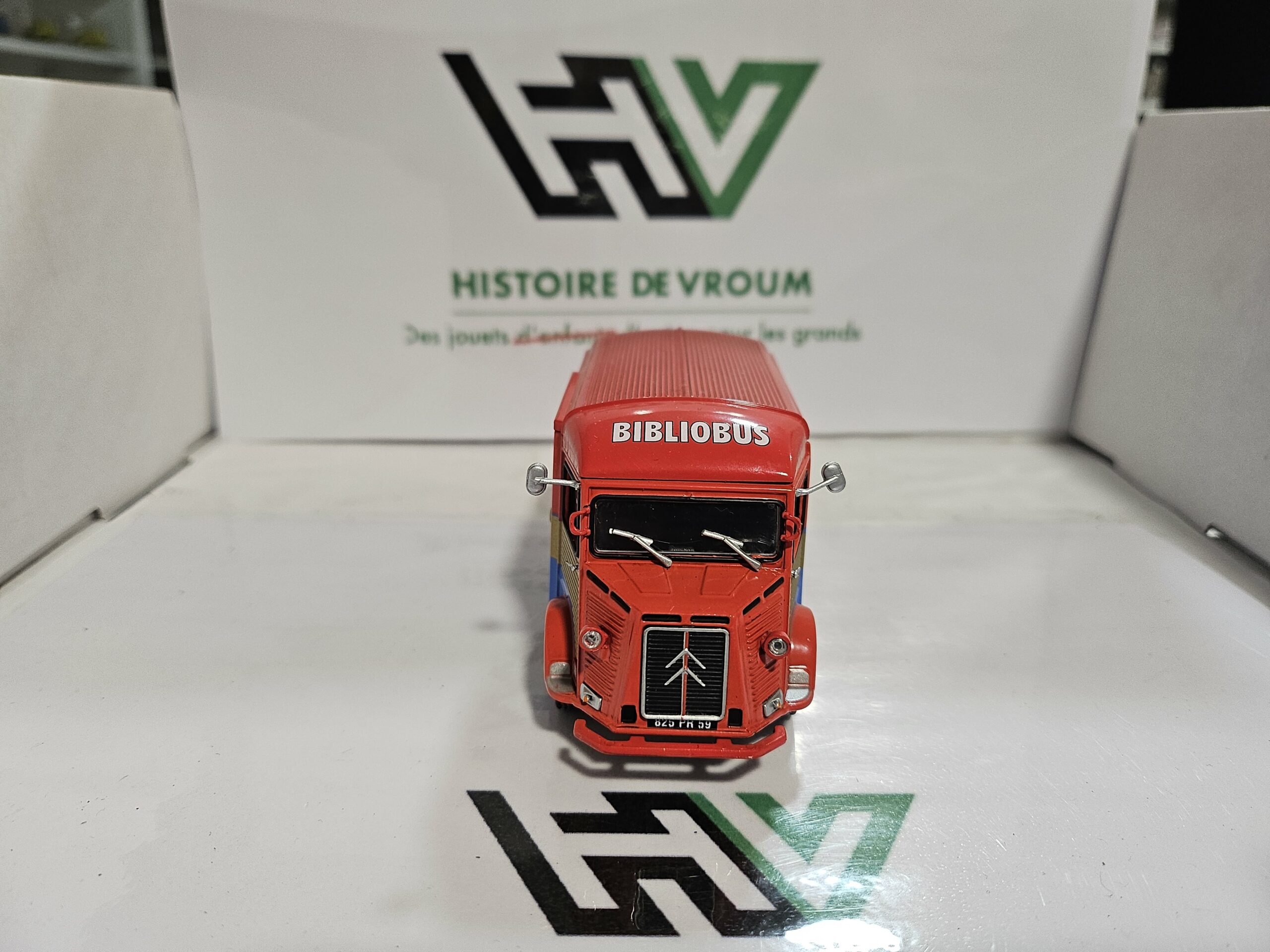 Rare Citroën HY Bibliobus "Ville de Valenciennes" 1/43 - État Neuf – Image 6