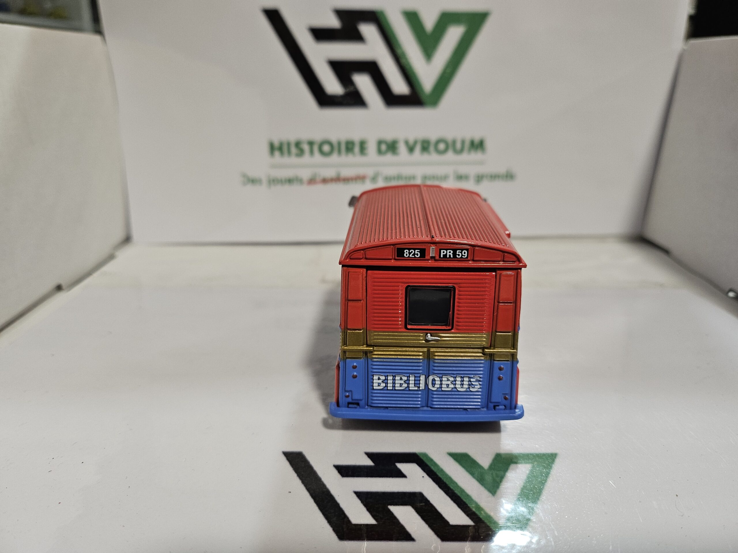 Rare Citroën HY Bibliobus "Ville de Valenciennes" 1/43 - État Neuf – Image 7