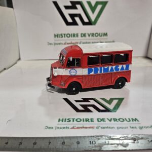 Miniature Citroën HY 1/43 - Livrée PRIMAGAZ - Rare Version Vitrée