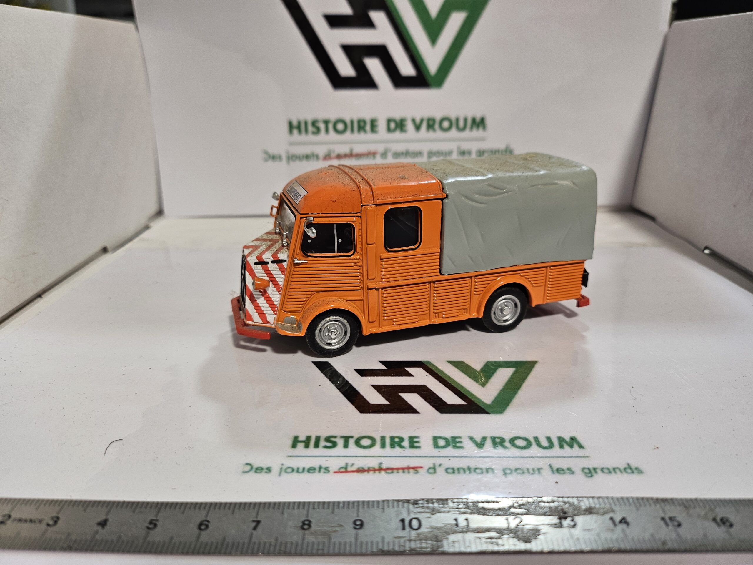 Citroën HY 1/43 - Équipement (Ponts et Chaussées) - Orange