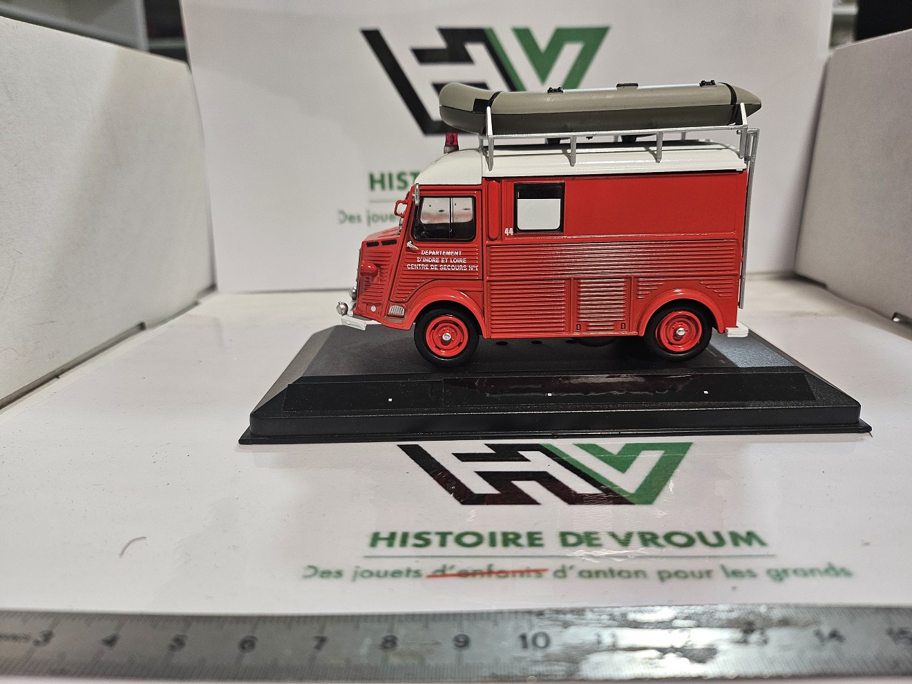 Citroën HY 1/43 - Pompiers Indre-et-Loire (37) - Secours Aquatique