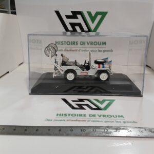 Jeep Willys 1/43 2004 Norev "L'Equipe" + bonhommes