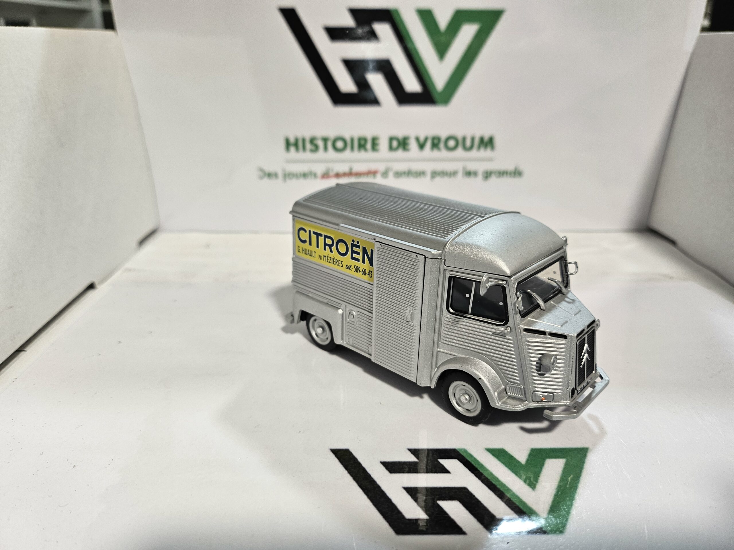 Miniature Citroën HY 1/43 - Publicitaire "G. Huault Mézières" - État Neuf – Image 5