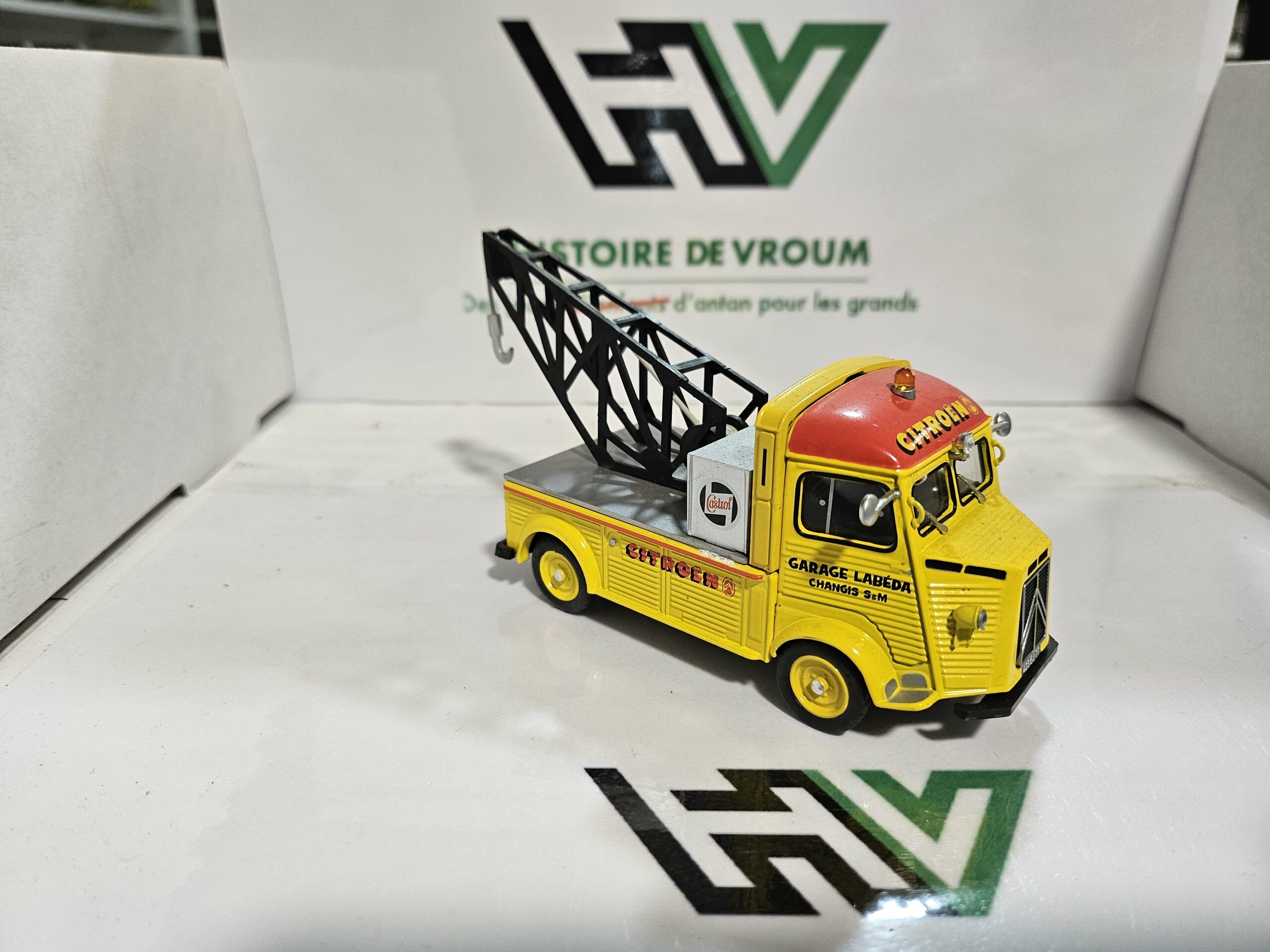 Miniature Citroën Type H Dépanneuse 1/43 - Garage Labéda Castrol – Image 5