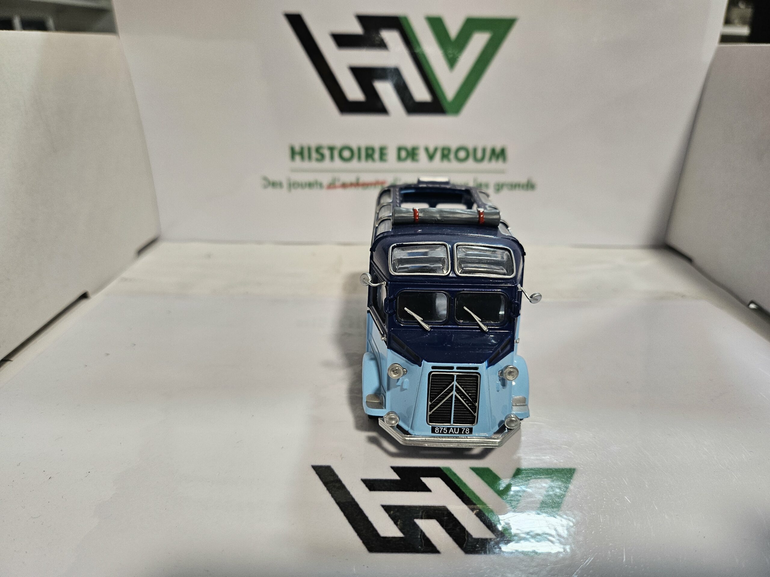 Rare Miniature Citroën H Currus 1/43 - Voyages Jocelyne Rambouillet - État Neuf – Image 6