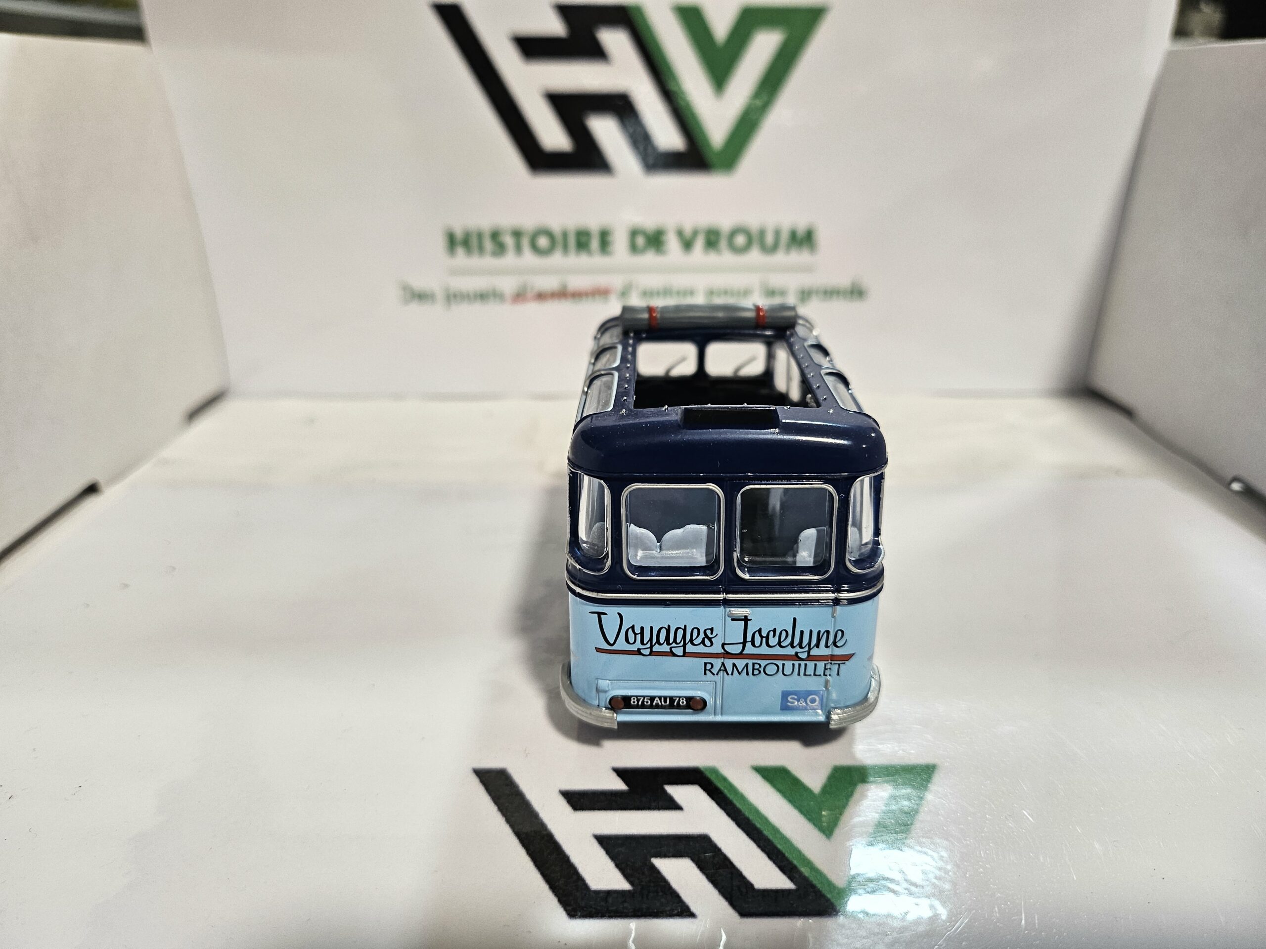 Rare Miniature Citroën H Currus 1/43 - Voyages Jocelyne Rambouillet - État Neuf – Image 7
