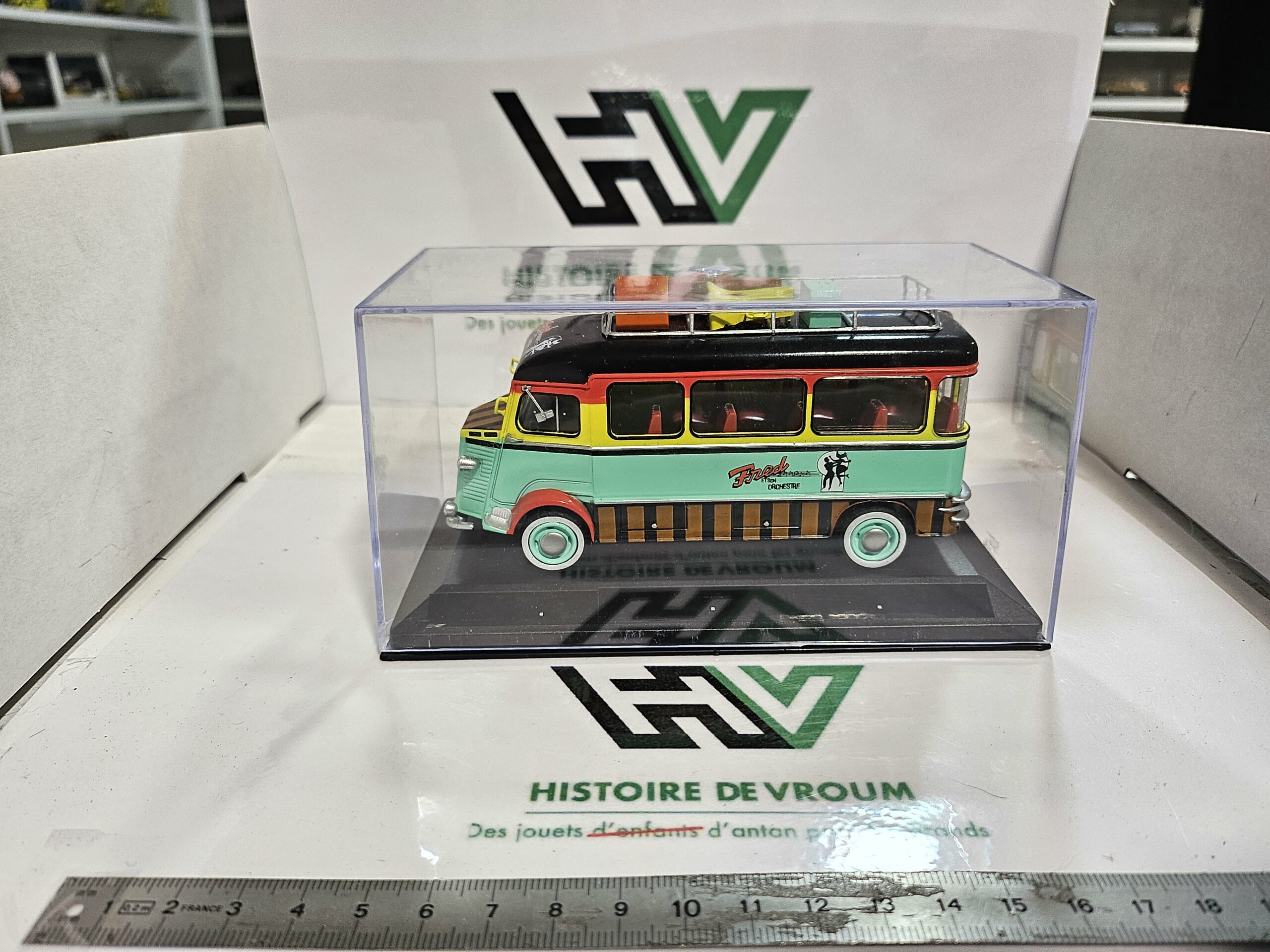 Miniature 1/43 Citroën HY Autocar Orchestre 1959 - Rare - État Neuf