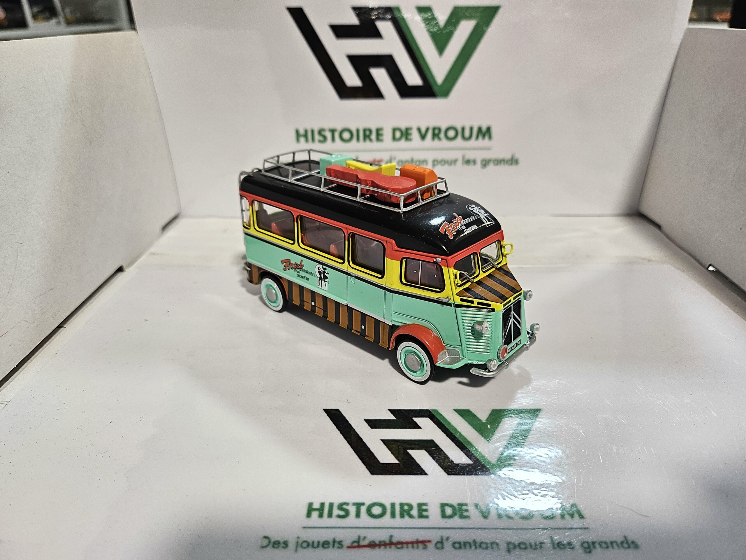 Miniature 1/43 Citroën HY Autocar Orchestre 1959 - Rare - État Neuf – Image 6