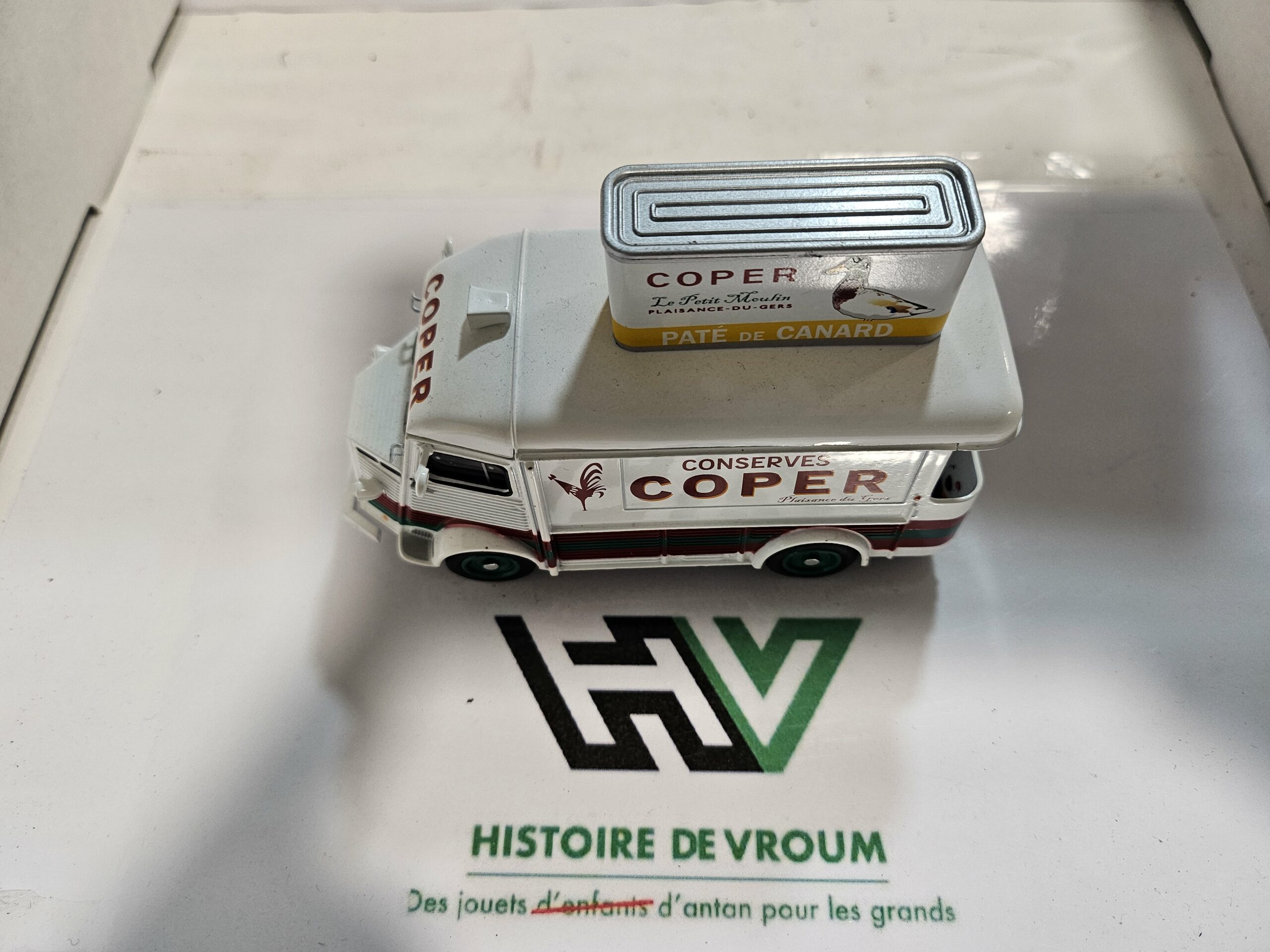 Citroën HY 1/43 - Publicitaire Conserves COPER - Avec enseigne de toit – Image 8