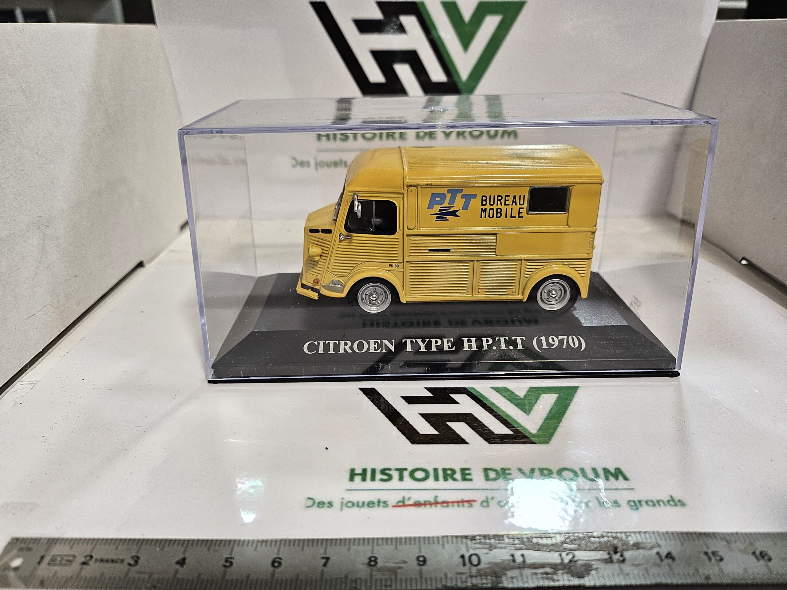 Miniature Citroën Type H (HY) PTT 1970 - Bureau Mobile - 1/43