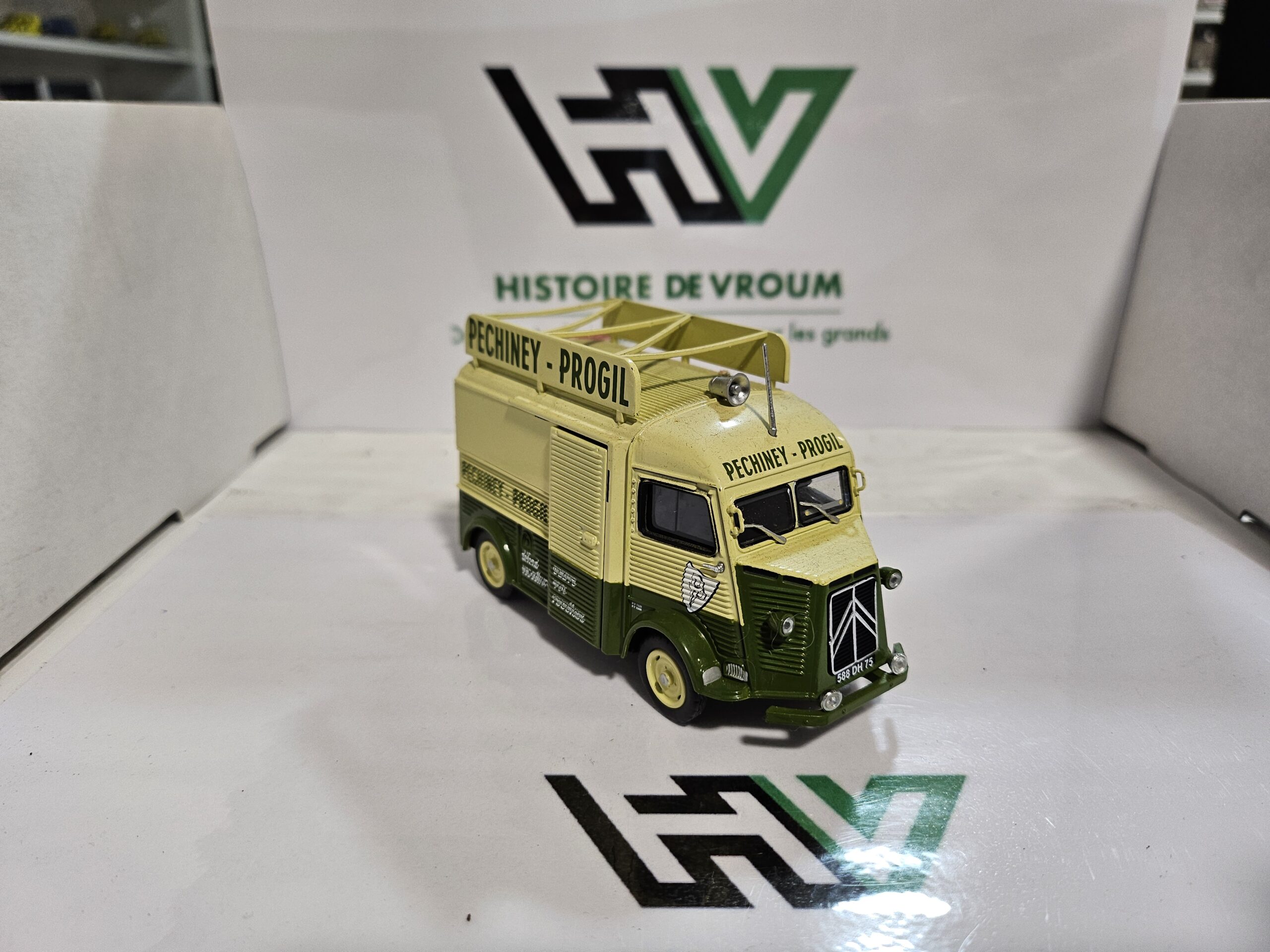 Miniature Citroën Type H Pechiney-Progil 1/43 - Publicitaire - Boîte Vitrine – Image 5