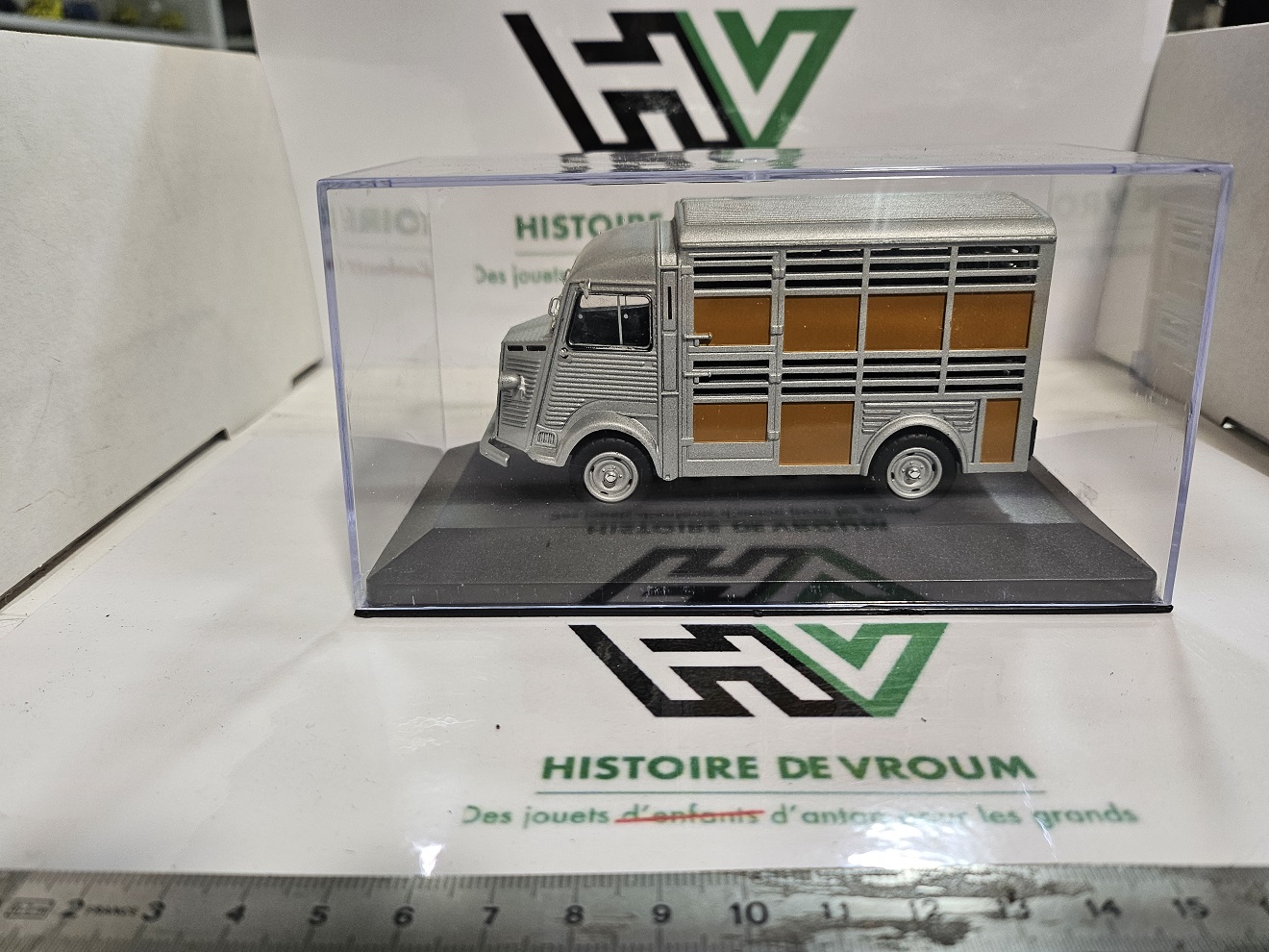 Miniature Citroën HY Bétaillère 1962 "Landes 40" 1/43 - Eligor