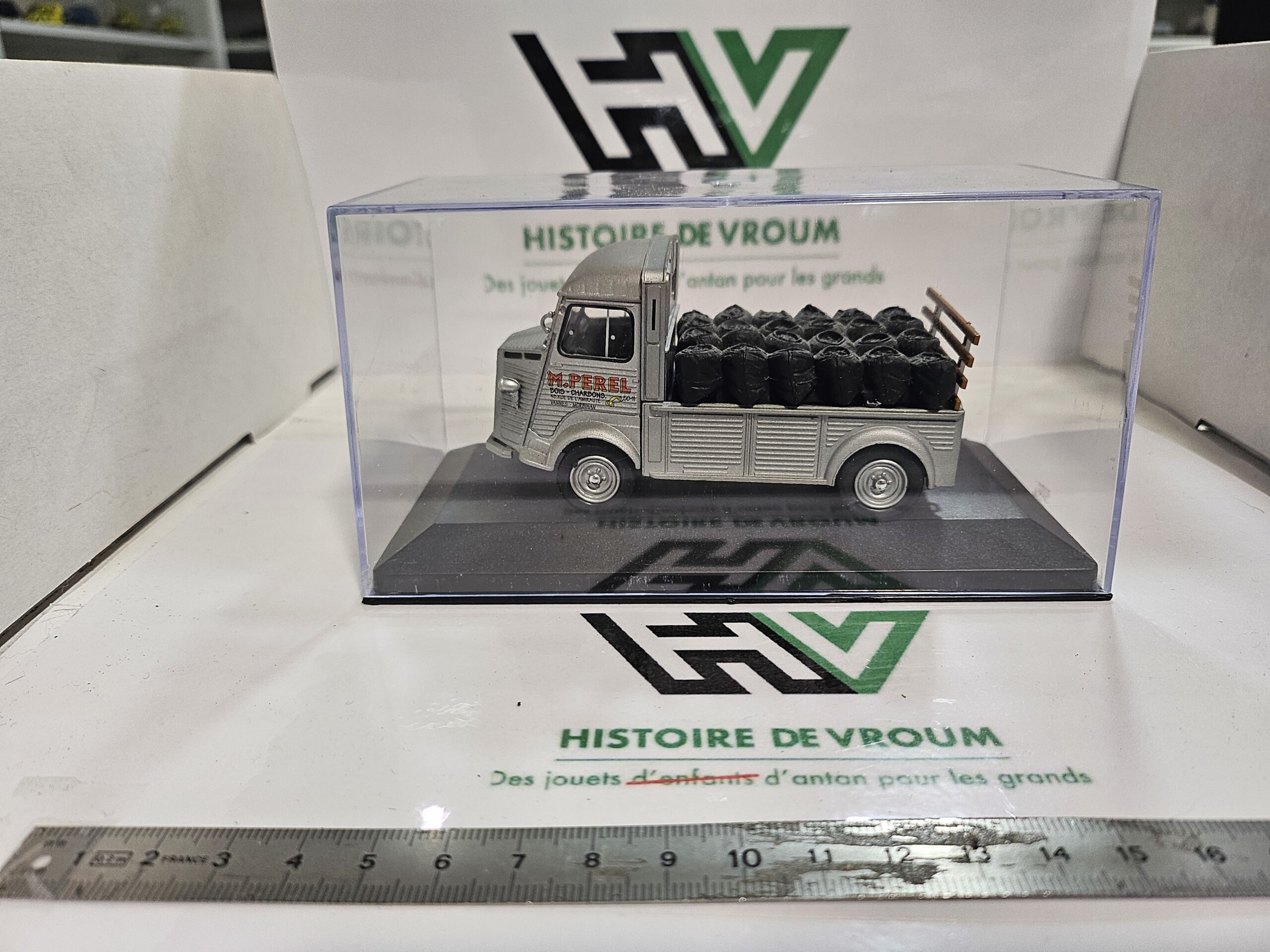 Miniature Citroën HY 1/43 - Transport de Charbon "M. Perel" - État Neuf